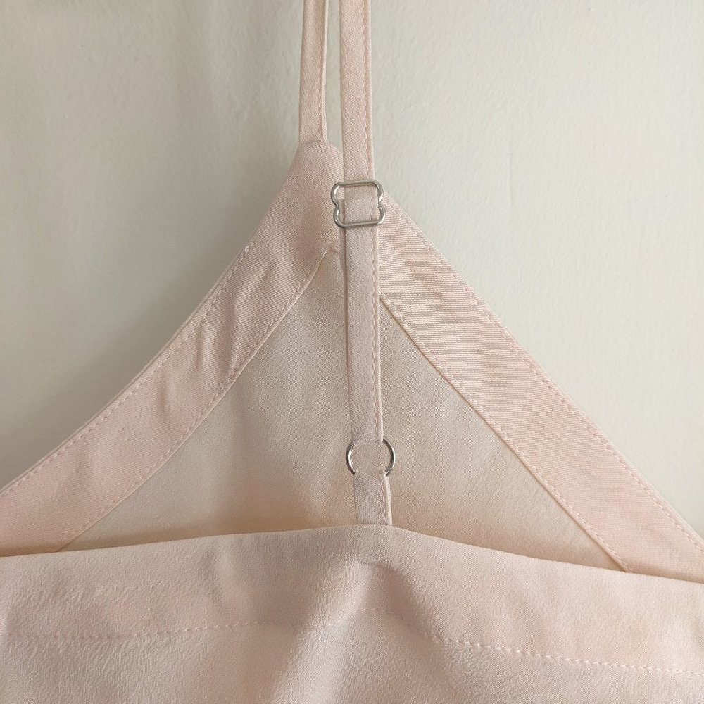 NWOT Ann Taylor | Pink Dune Silk Cami Size XXS - Picture 4 of 5